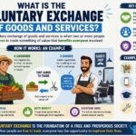 what is the voluntary exchange of goods and services?
