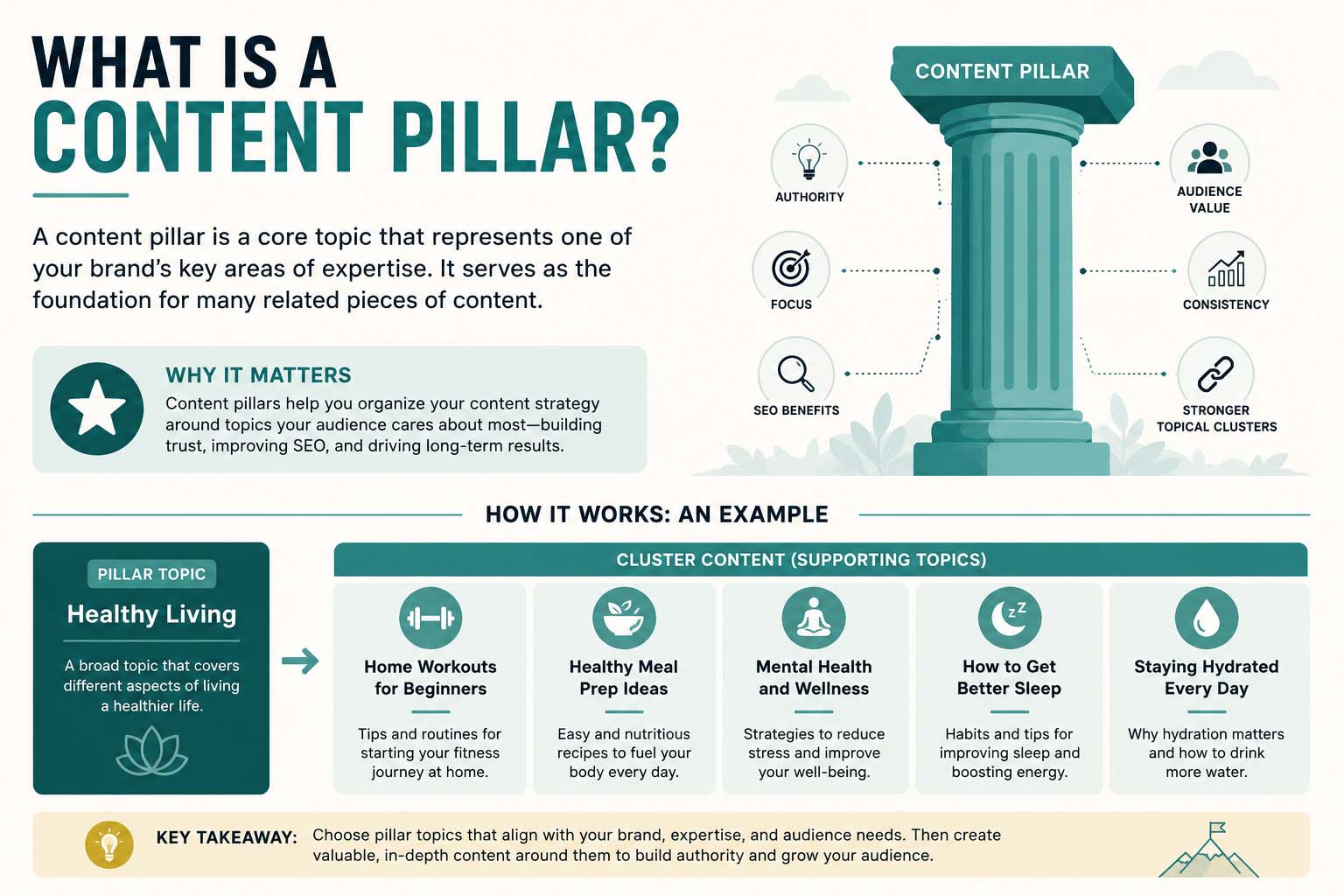 what is a content pillar