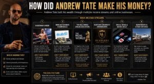 how did andrew tate make his money