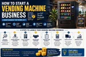 how to start a vending machine business
