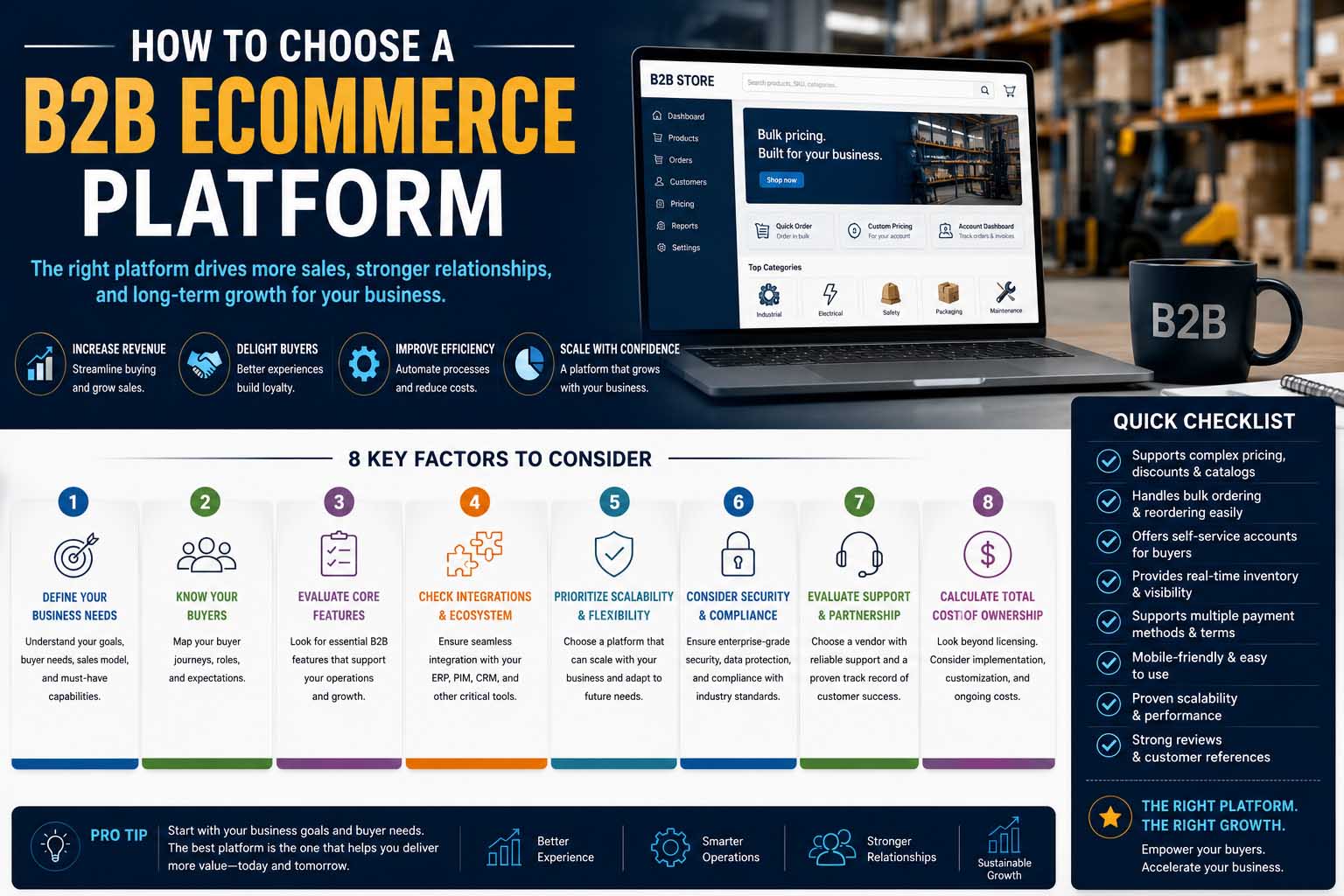 how to choose a b2b ecommerce platform