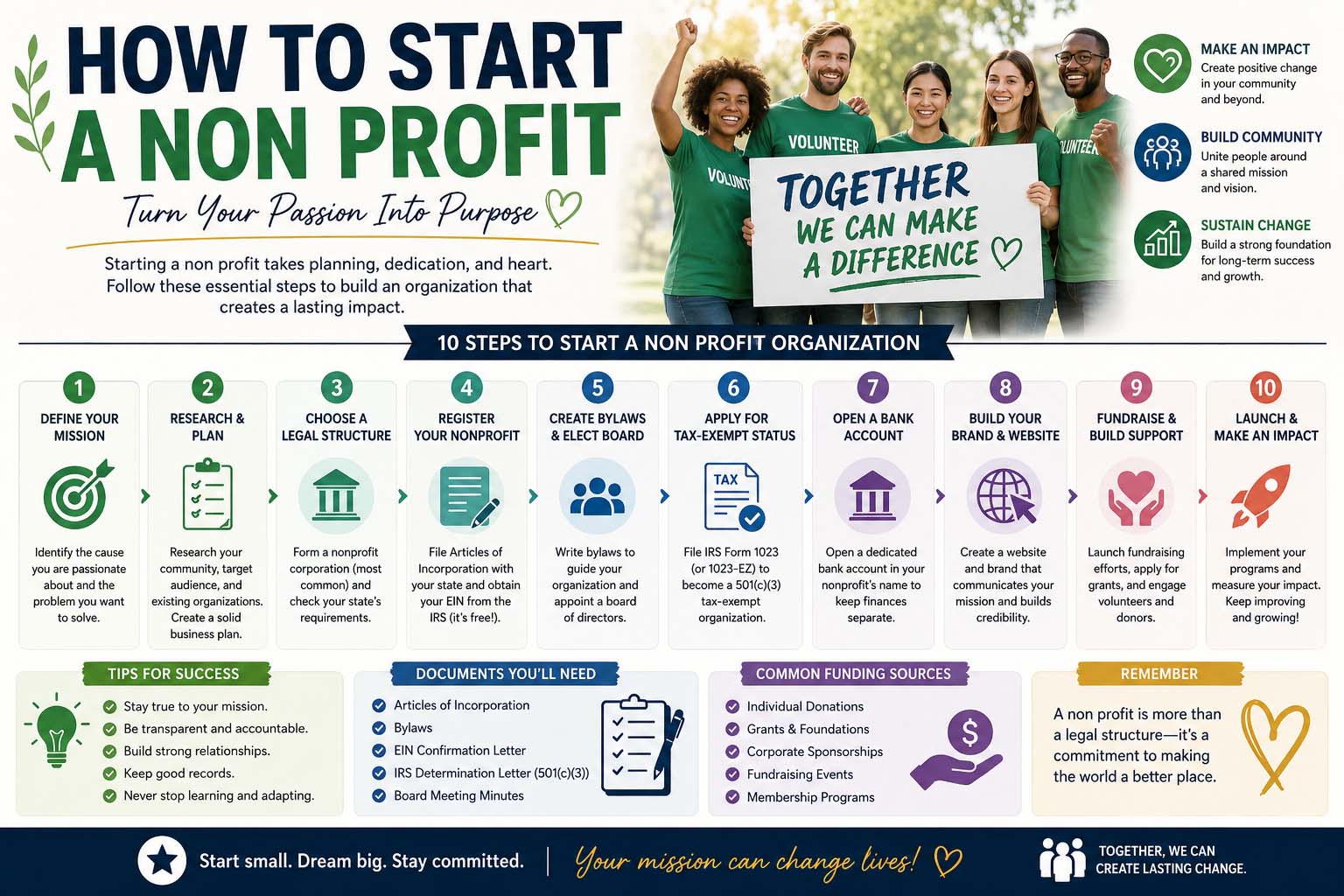 how to start a non profit