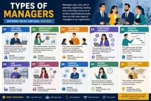 types of managers