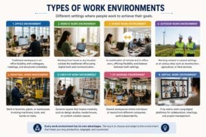 types of work environments