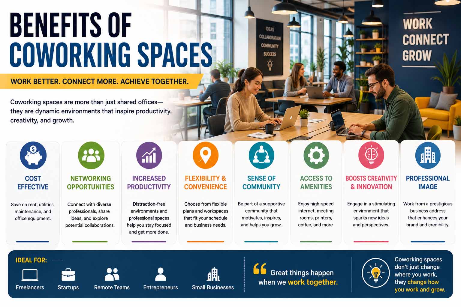 benefits of coworking spaces