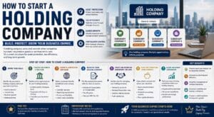 how to start a holding company